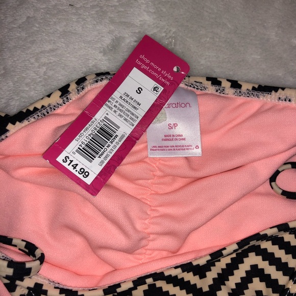 Xhilaration Striped Bikini bottoms - Picture 2 of 3